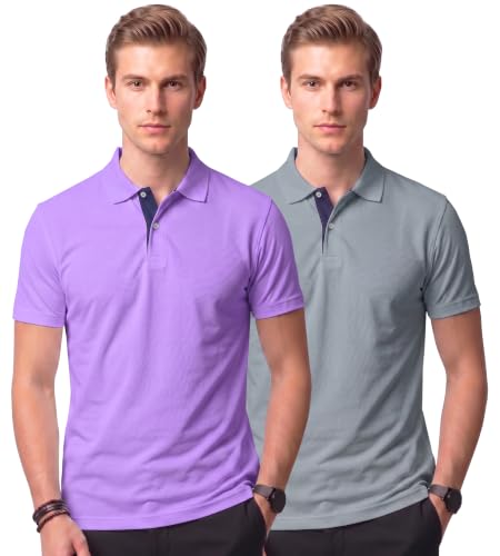 Image of XENOVAURBAN Dry Fit Polo Combo Tshirts for Man | Regular Fit | Quick Dry Mars Fabric Polo T-Shirt with Collar for Men
