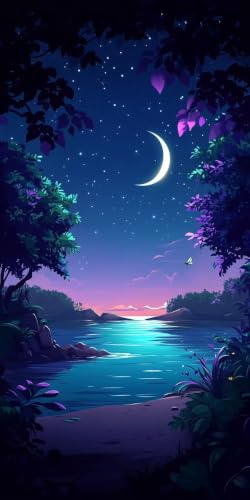 Broderie Diamant 5D Grand Format - Solution Déco Murale XXL Paysage Lune l-268