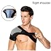 Produktbild 1pc Schulterstütze Mit Druck Pad Schulter Preßhülse Leicht Und Atmungsaktiv Neopren-schulterstütze Für Rotatorenmanschette, Dislocated Ac-gelenk, Schulterschmerzen (rechts)