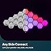 Linkind Smart Hexagon Panels, Multi-Color LED Wall Light Panels, Music Sync, Indoor Modern Decor, Corded, 7 Pack