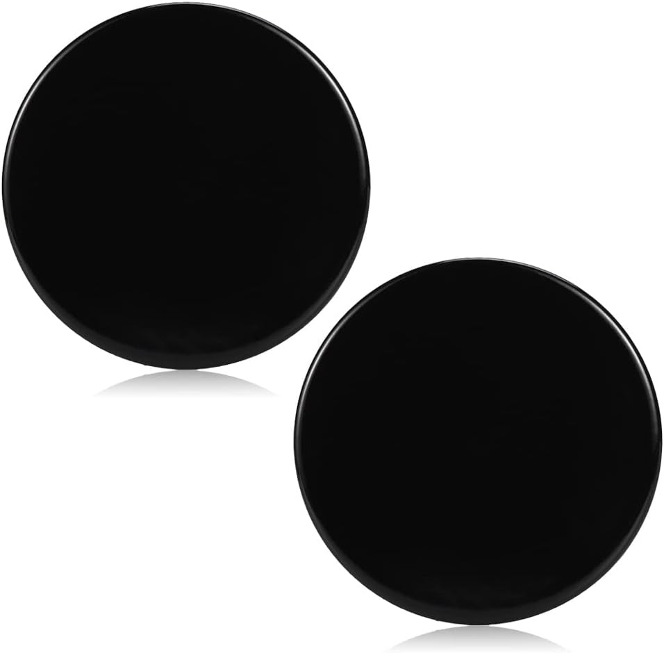 [Upgraded] WB29K10023 Range Medium Burner Cap Replacement Part, Fit for GE Gas Range/Stove/Oven/Cooktop, 3.2 Inch Diameter (2Pcs)