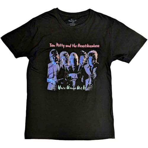 T-shirt Tom Petty rock vintage Heartbreakers Gonna Get It vêtement unisexe noir