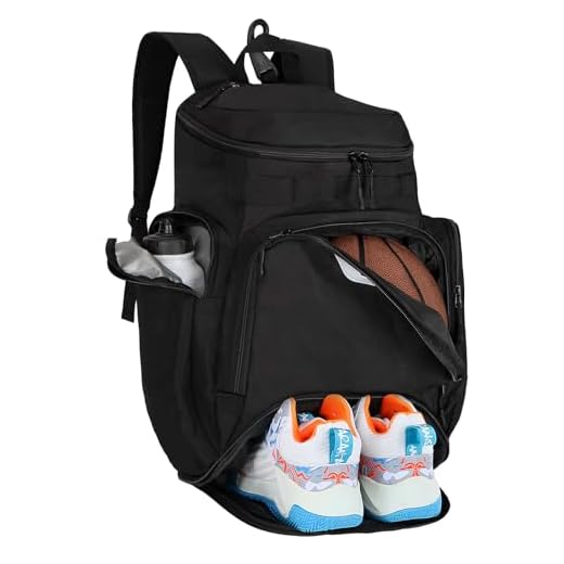 Goloni basketball backpack bag With Large shoe and ball compartment, soccer backpack, baseball, softball, volleyball sport backpack bag, travel gym backpack, basketball training equipment