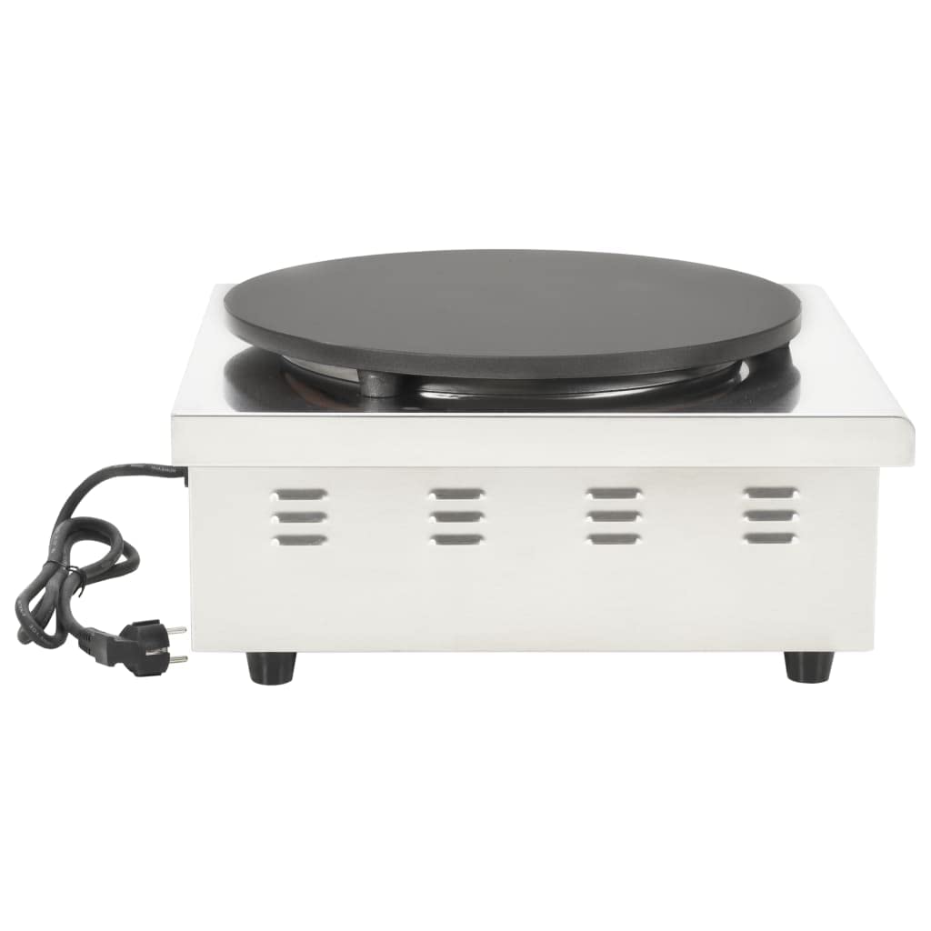 Piastra Elettrica per Crepes con Vassoio Estraibile 40 cm 3000 W,Cucina e Pranzo,Elettrodomestici,Piastre elettriche -50740