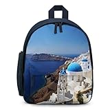 Photo Gallery lpagbcnu santorini, mini zaino da viaggio con isola greca, vista mare, leggero, piccolo, zaino da viaggio per shopping, blue-santorini isola greca vista mare, taglia unica Photo Gallery lpagbcnu santorini, mini zaino da viaggio con isola greca, vista mare, leggero, piccolo, zaino da viaggio per shopping, blue-santorini isola greca vista mare, taglia unica