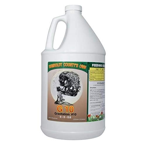 Emerald Triangle ETG10GAL G10 Gravitation #10, 1 gal Nutrients, 1 Gallon, White