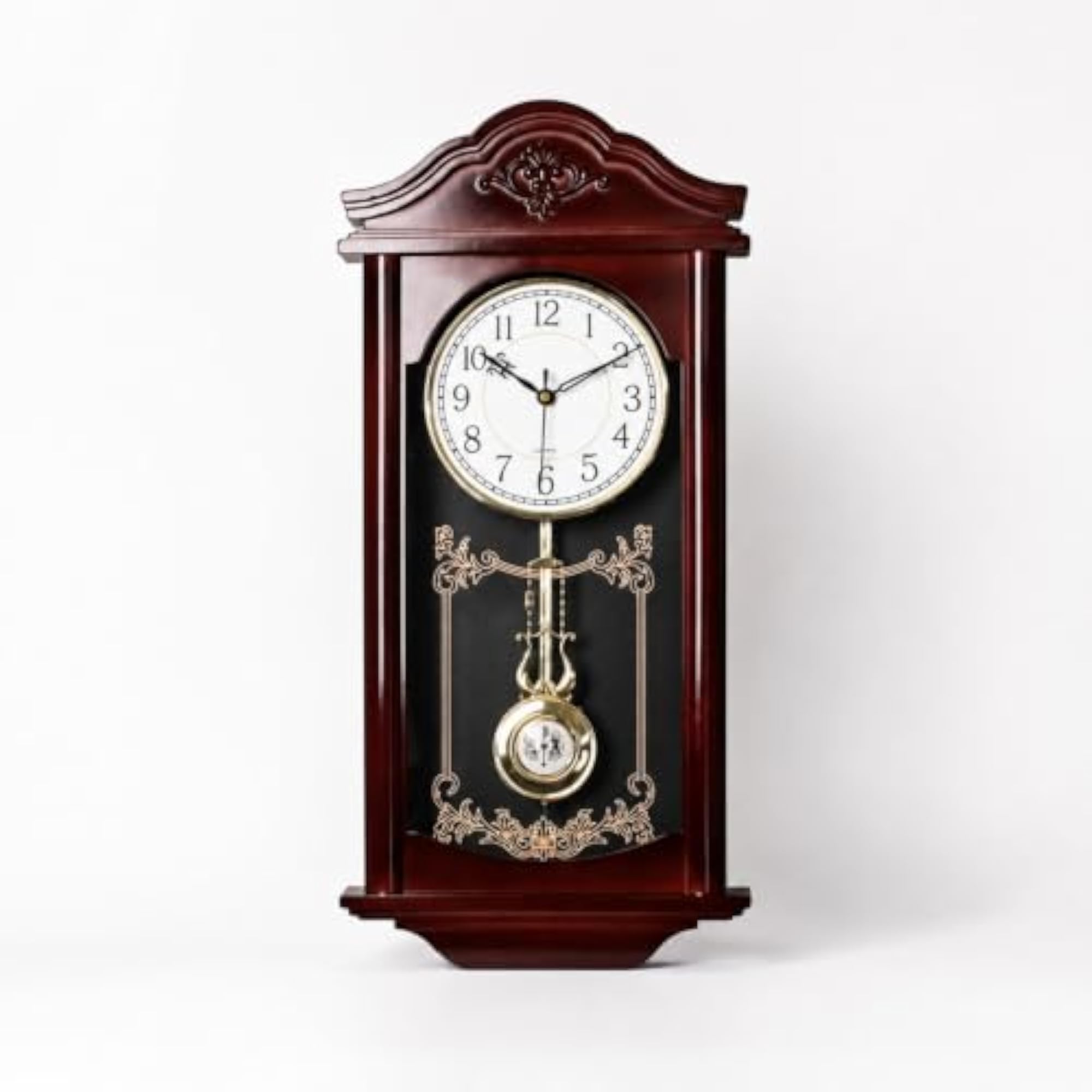 Powered Mantel Clock with Sweep Movement