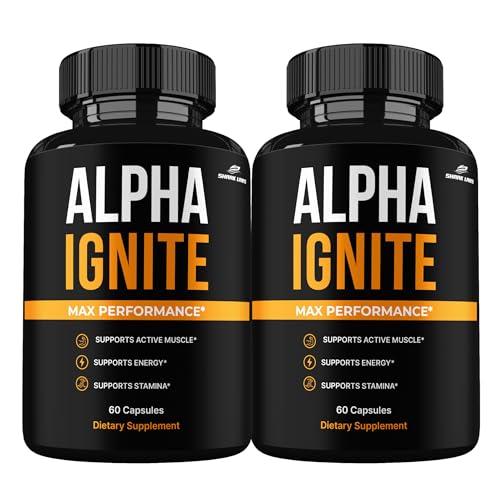 Shark Labs (2 Pack) Alpha Ignite Capsules Max Strength 2 Month Supply