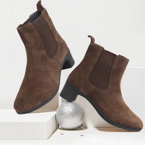 Image of FAUSTO Women Flared Heel Boots