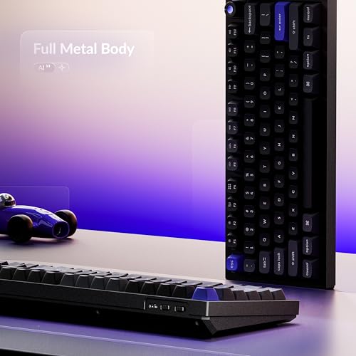 Image of Keychron Q6 HE Wired Hall Effect Keyboard, Rapid Trigger Magnetic Switch Keyboard Hot Swappable, 8000 Hz Polling Rate Full-Size Layout Aluminum, Custom RGB for Mac Windows Linux - Black