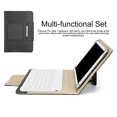 Teclado compatible con iPad con conexion bluetooth y bateria recargable para tableta 4