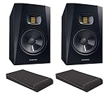 adam lautsprecher preise Frequenzbereich: 39 Hz - 25 kHz, THD > 80 Hz: 0,5 %, Max. SPL pro Paar @ 1 m: ≥110 dB, Crossover Frequenz: 3 kHz, Stromaufnahme: 132 W, Gewicht: 5,7 kg, Abmessungen (H x B x T): 347 x 210 x 293 mm
