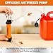 HORUSDY Multi-Use Siphon Transfer Pump Kit Hand Fuel Pumps for Gas Oil Water with Air Hose, Portable Manual Fuel Transfer Pump for Boat, Car, RV, Emergency, Lawn Mower Fluid Drainage