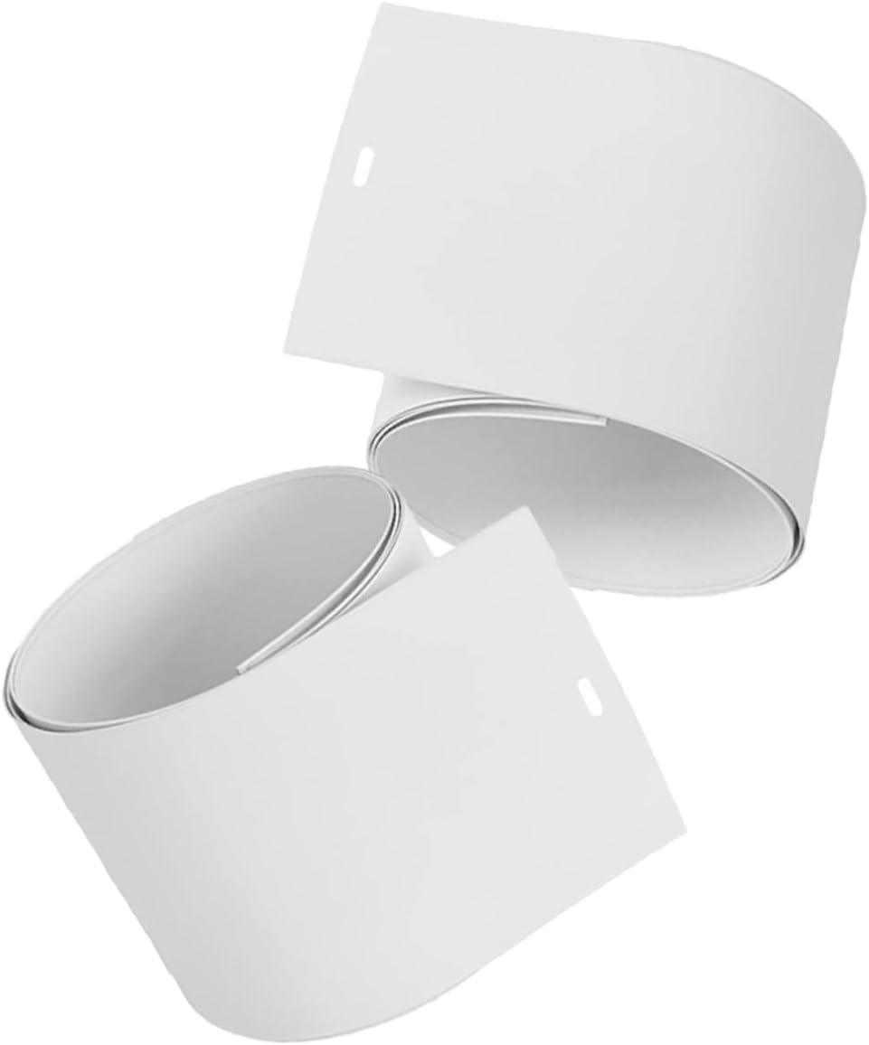 Levemolo Blind Replacement Slats Vertical Blind Parts White PVC No Drill Easy Install