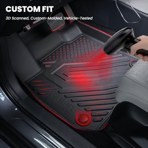 Image of LASFIT Floor Mats for Toyota Grand Highlander 2024-2026 7&8 Seats