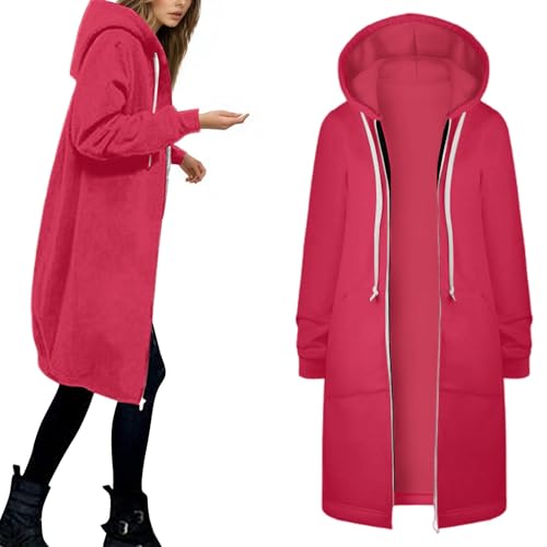 Veste polaire femme zippée Manteau d'hiver chaud et doux pour les jours froids