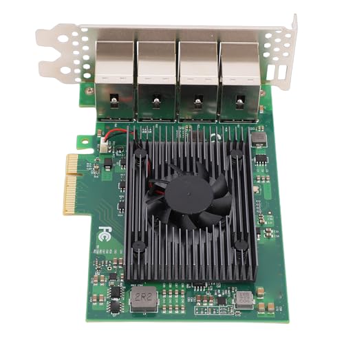 Carte réseau PCIe Gigabit Ethernet 8 ports anti surchauffe pour PC de jeu