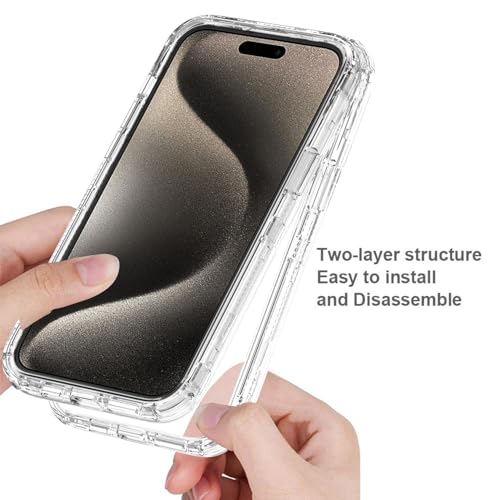 Coque fine iPhone 15 Pro transparente pour éviter rayures et chutes - 2