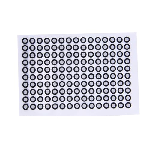 DARZYS 3D Scanning Marker, 3D Scanning Dots, Tart 3D Scan Tracking Dots Compatible for 3D Scaning and Optical Tracking for 3D Scanning(Mag Inner 6 Outer 10(1000))