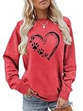 lxitoler cane mamma felpa con cappuccio per le donne donne cuore felpa felpe per le donne camicia san valentino cane mamma regali san valentino top donna san valentino top donna felpa per cane per le