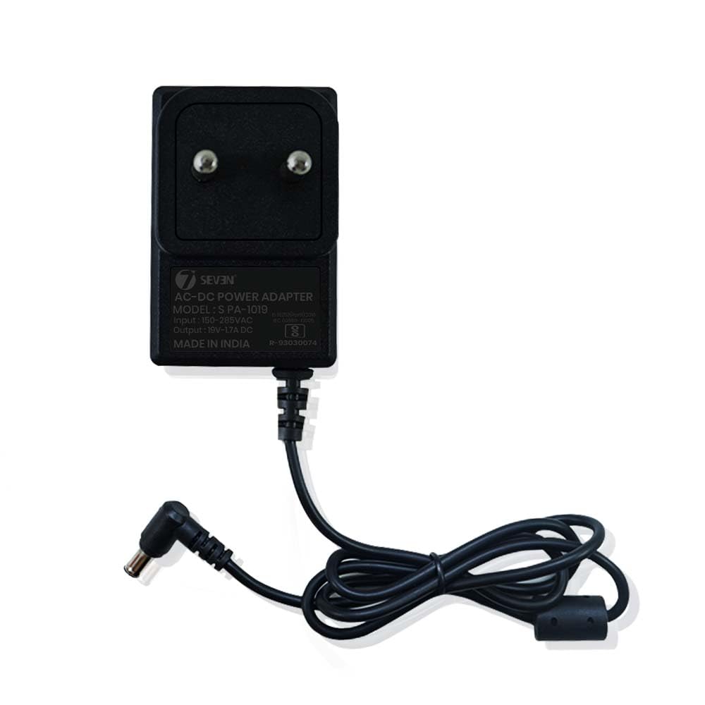 7SEVEN® 19v 1.7a Adapter Suitable for LG Monitor Power Supply of LCD LED Adapter 19 inch 21.5inch 22inch 24inch 27inch Monitors and Laptop Adapter-Black-image-31