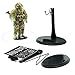 NANSHINE 5 Pcs Action Figure Stand 1/6 Scale Model Stand 12 inch, Black Holder Support Base Bracket for Model, Action Figure Base Display Stand U Type Simple Packaging- Detachable Adjustable Height