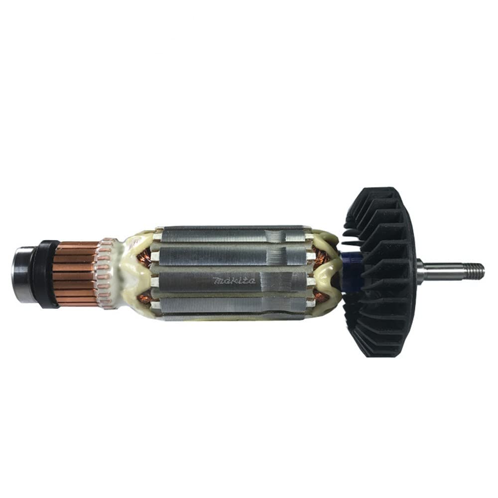 Rotor de motor eléctrico de repuesto para amoladora angular para Makita 9553/9554/9555NB/HN