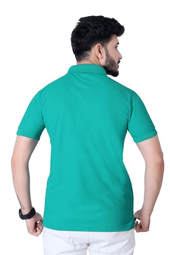 Image of Men's Premium Polo T-Shirt | Classic Collar | Smooth Finish | Half Sleeve Casual Wear (XS to 3XL)
