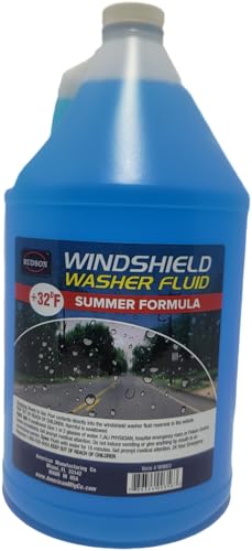 Rudson Windshield Washer Fluid Summer Formula +32°F, 1 Gal (3.78 liters)