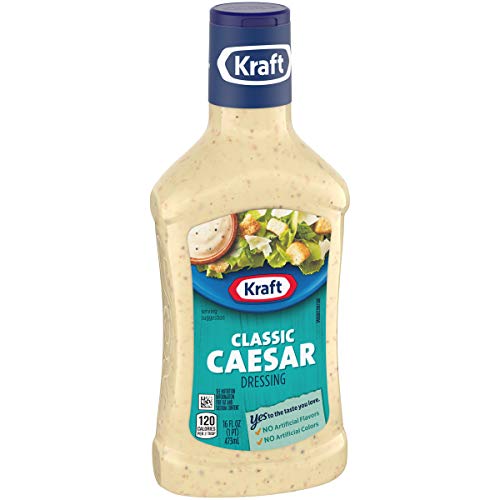 Image of Kraft Classic Caesar Salad Dressing (16 fl oz Bottles, Pack of 6)