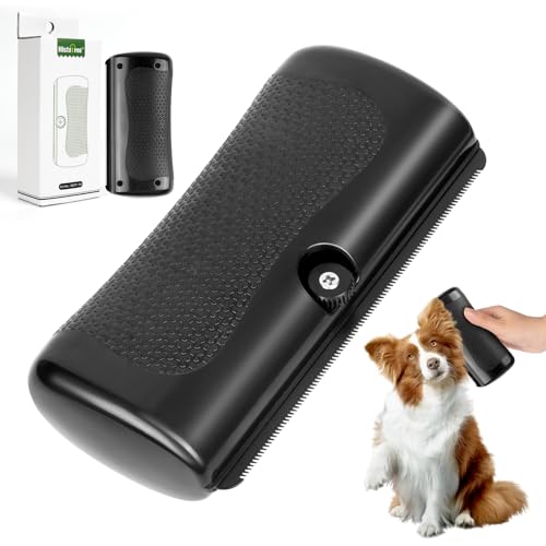 Adiwo Brosse de Soin pour Animaux de Compagnie, Brosse de toilettage pour Chiens et Chats, Brosse Chiens Chats Pour Eliminer Efficacement des Tomentose...