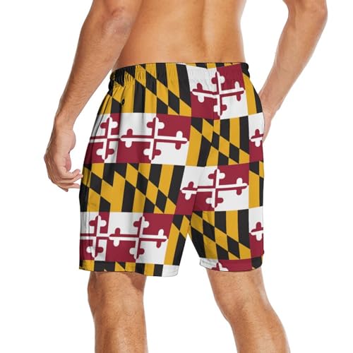 Partrest Mens Swim Trunks with Compression Liner 7" Stretch Quick Dry Swim Shorts Swimwear Bathing Suit Swimming Board Shorts2