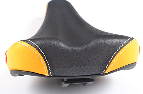 Amazon | SDGモノレールクッション快適な自転車サドルオレンジ