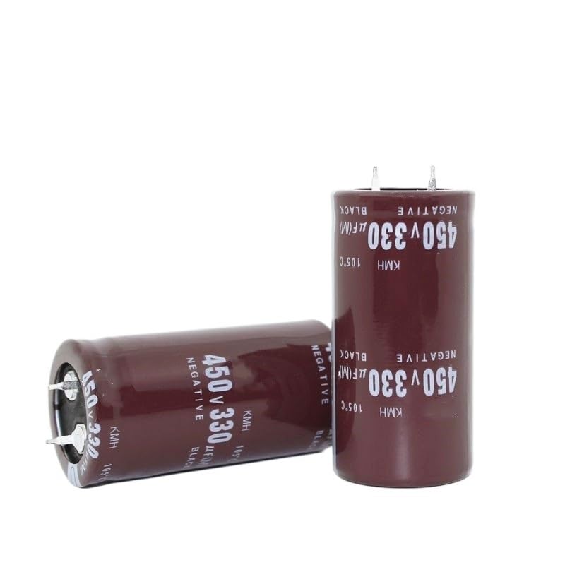 Condensateur 330uF 450V pour la réparation d'un amplificateur audio dans votre atelier de loisir