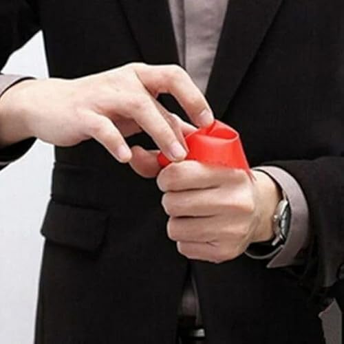 2 Stück Daumenspitze Zaubertricks Daumenspitze Seide Verschwinden Magie Verschwinden Seide Falsche Daumenspitze Zaubertrick Gimmick Zaubererzubehör Tricks Objekte erscheinen lassen Verschwinden