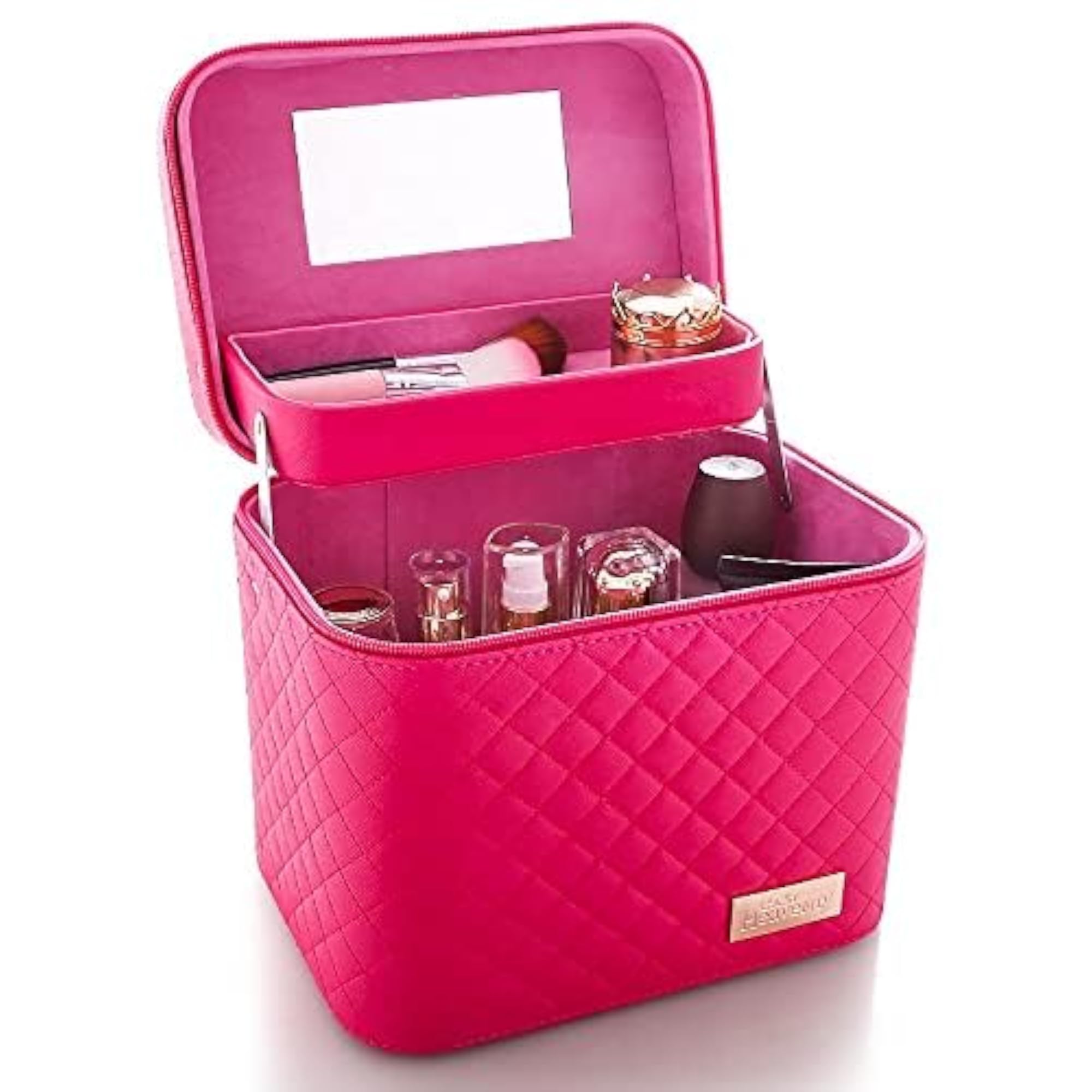 Professional Makeup Train Case with Mirror