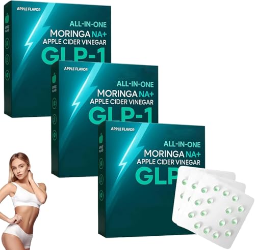 GLP-1 Weight Loss Cápsulas, GLP-1 Gasolina Liquid Beads for Women and Men (3pcs)