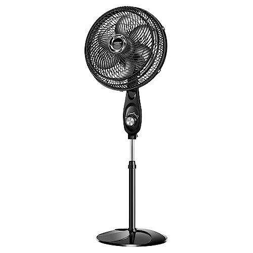 MONDIAL Ventilador de Coluna 30cm Turbo, Preto/Prata, 50W, 220V - VT-30C-NB