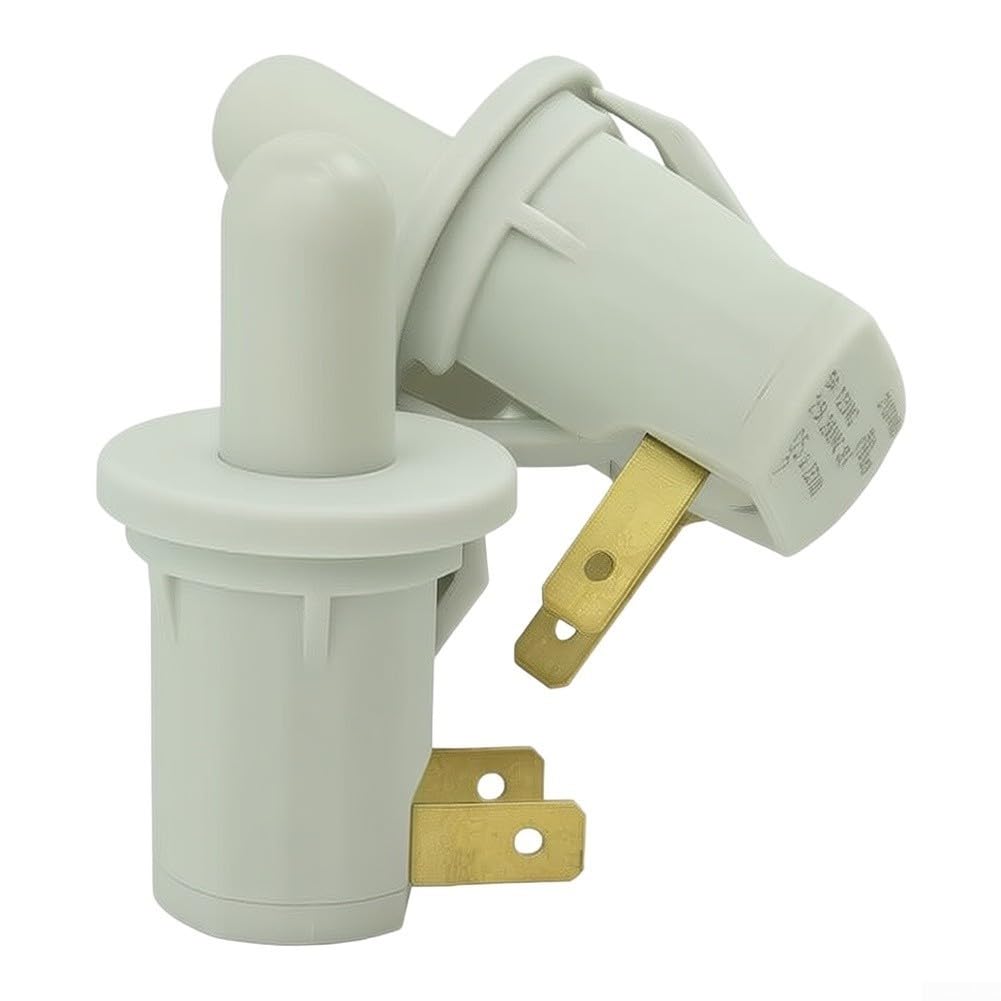 Interruptor Puerta Nevera 2Pcs Auto-Reset 5A 125V