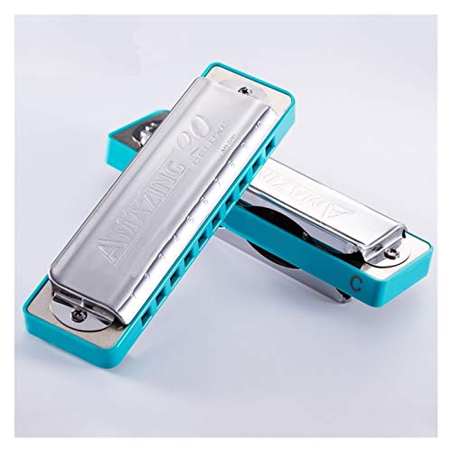 KIRANDIE Harmonica Diatonic 10 Trous Blues Harpe C d e f (Color : Key of C) - Les Beatles, Paul McCartney, John Lennon, RIngo Starr, George Harrison KIRANDIE Harmonica Diatonic 10 Trous Blues Harpe C d e f (Color : Key of C) – Image 6