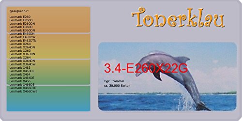 Lexmark E260X22G Appareil Photo kit tambour de rechange pour imprimante laser