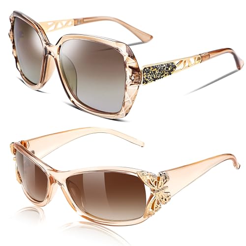 FEISEDY Sparkling Square Women Sunglasses B2289+Trendy Butterfly ...