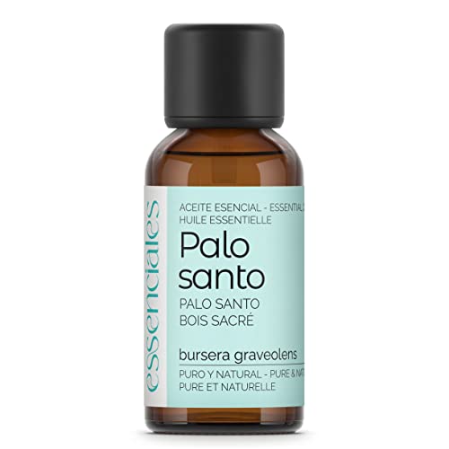 Essenciales - Aceite Esencial de Palo Santo, 100% Puro, 30 ml | Aceite Esencial Bursera graveolens
