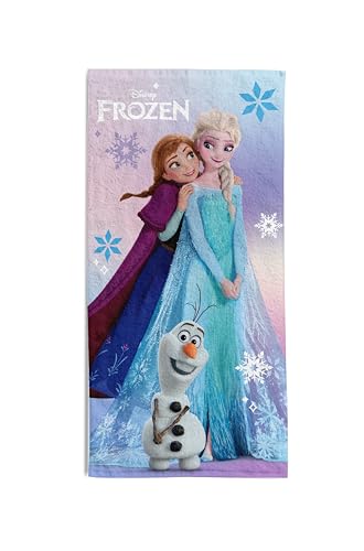 hermet Telo Mare Frozen, 70x140 cm, Asciugamano da Spiaggia o...