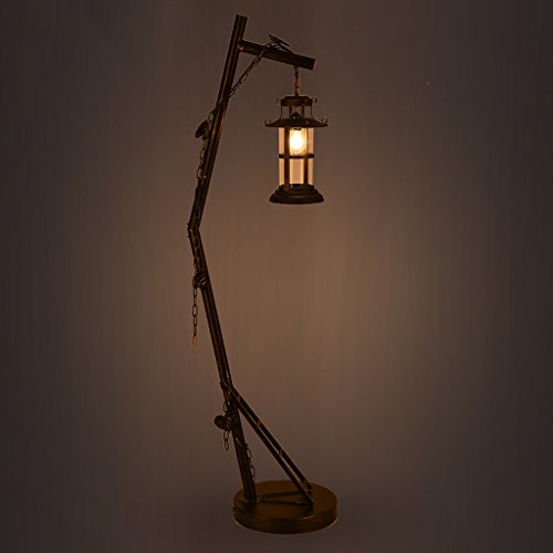 Preisvergleich Produktbild Modeen LOFT Retro Klassische Glas Lampenschirm Stehleuchte Schönheitssalon Operationstisch Wohnzimmer Persönlichkeit Kreative Studie Bar Stehlampe Eisen Bodenleuchte Dekoration Beleuchtungskörper