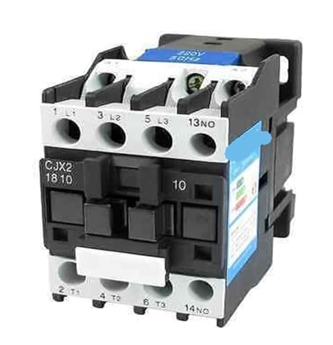 Contactor de CA 18A trifásico para solucionar fallos de arranque en motores con bobina de 110V