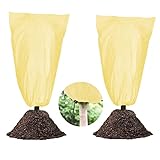 【Multifunción Protección de Invierno para Plantas】 Funda Protectora para Plantas poder proteger las plantas de la sequía, el viento, las heladas, el frío, la lluvia, el granizo y la nieve. Es puede proteger sus plantas en macetas de pájaros, insectos y otras plagas. Proporciona una protección perfecta para tus plantas, reutilizable, económica y práctica.
