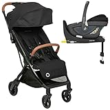 Travel System Eva Trio Isofix 360, Maxi-Cosi, Essential Black