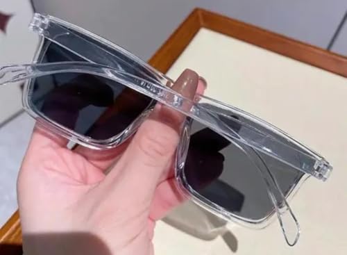 Image of Black Retro Square Sunglasses /Goggles For Men's -UV Protected-Pack of 1