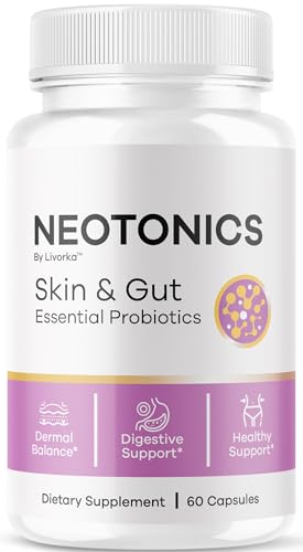 Neotonics Capsules - Official Neotonics Skin & Gut Essential Probiotics,